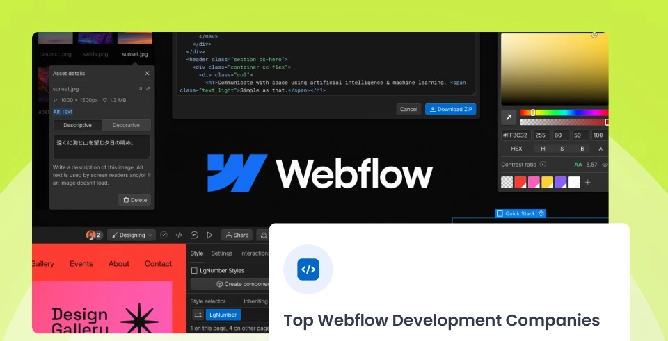 Top Webflow Development Companies to Elevate Your Online Presence in 2025