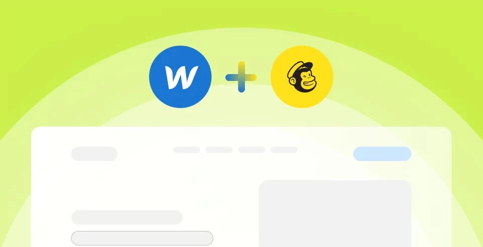 Webflow Mailchimp Integration: How to Use Webflow and Mailchimp Together to Send Emails Seamlessly
